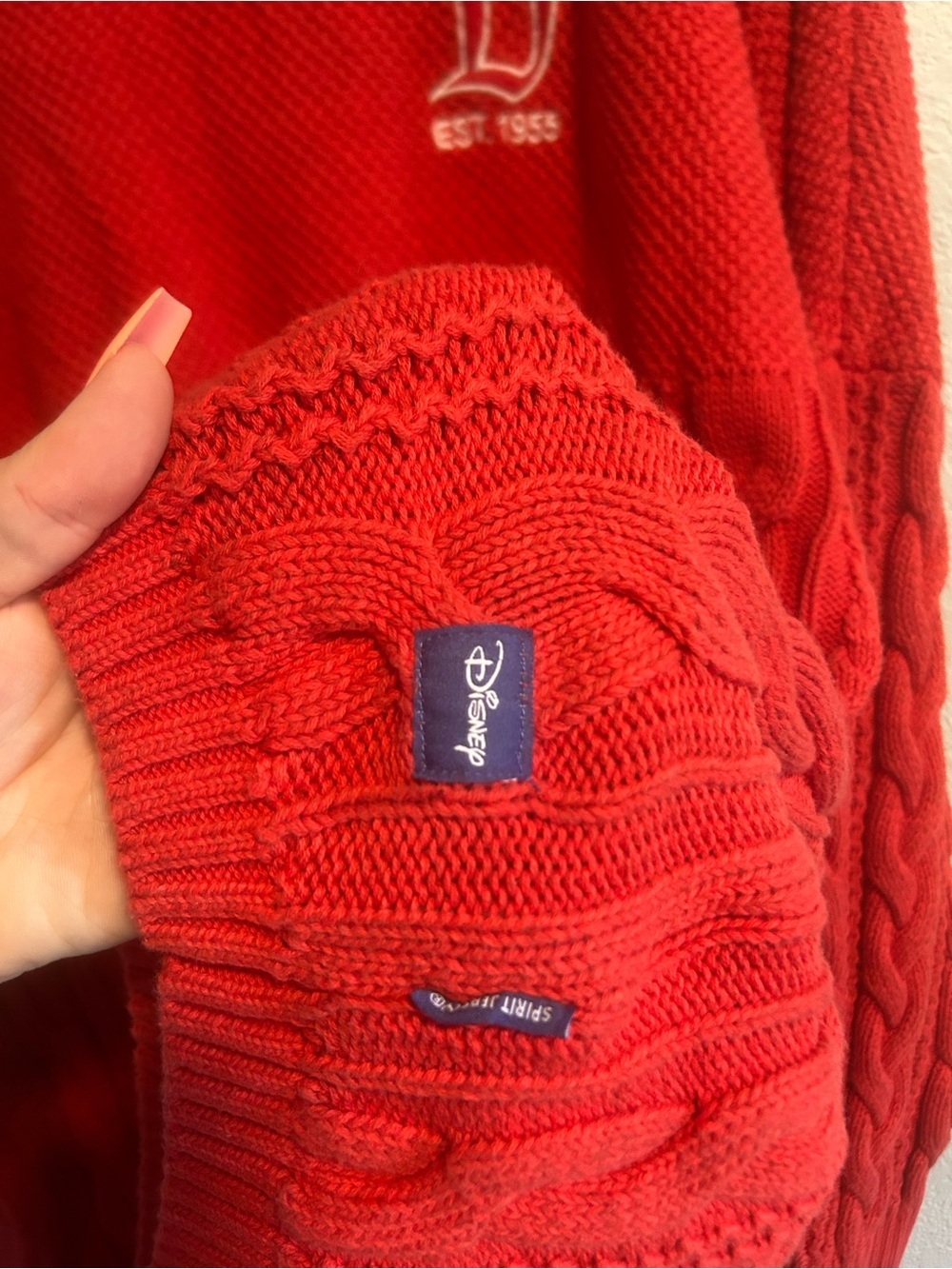 Disney cable knit spirit jersey sweater - Picture 4 of 10